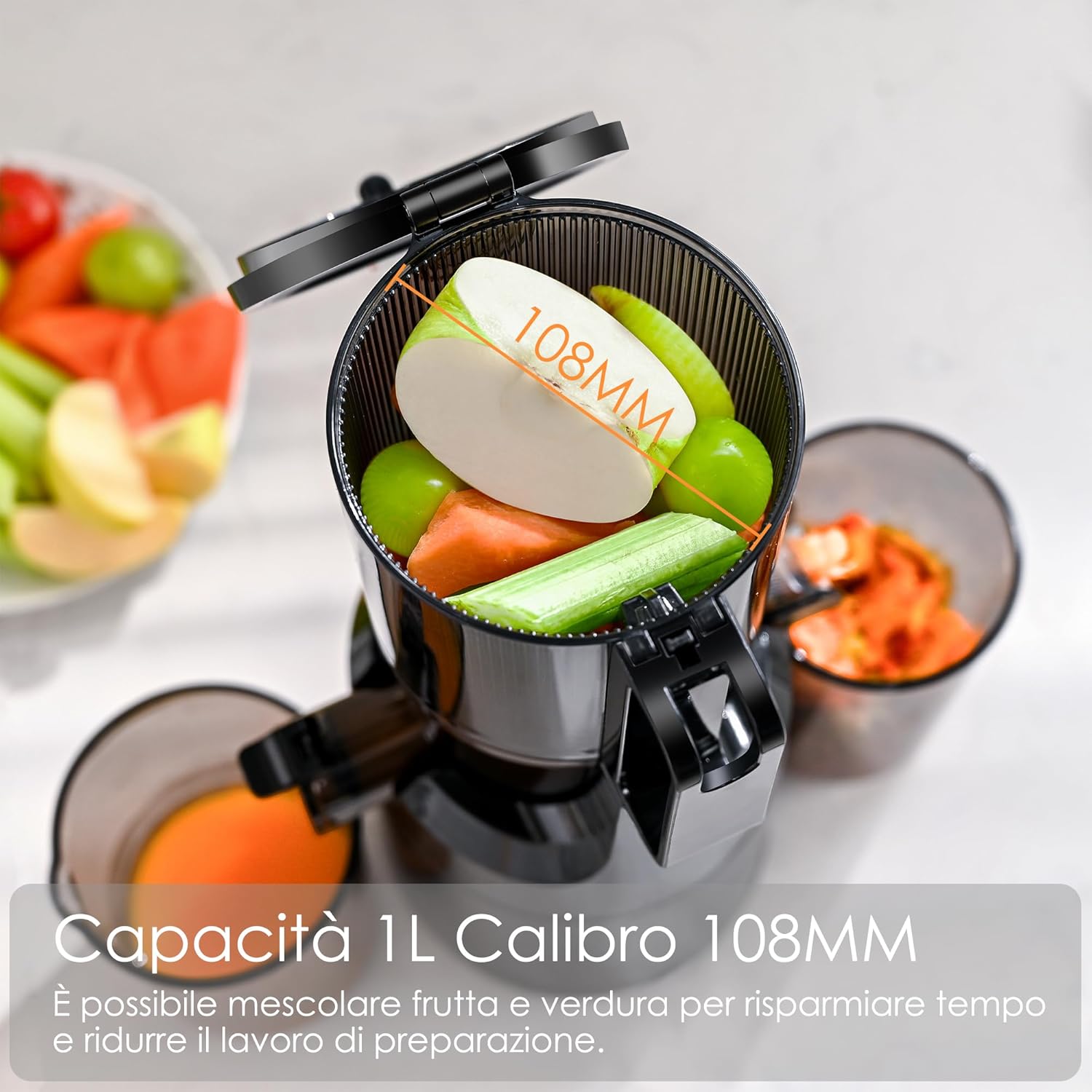 Fretta Estrattore Frutta e Verdura 200W - immagine 2