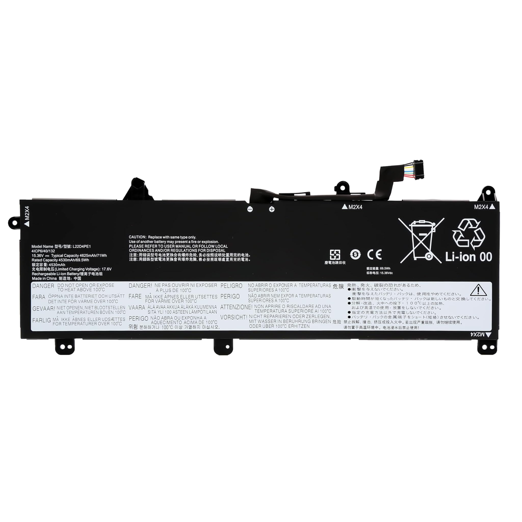 BLESYS L22D4PE1 L22M4PE1 L22B4PE1 Batteria per Lenovo ThinkBook 16 G7 ARP