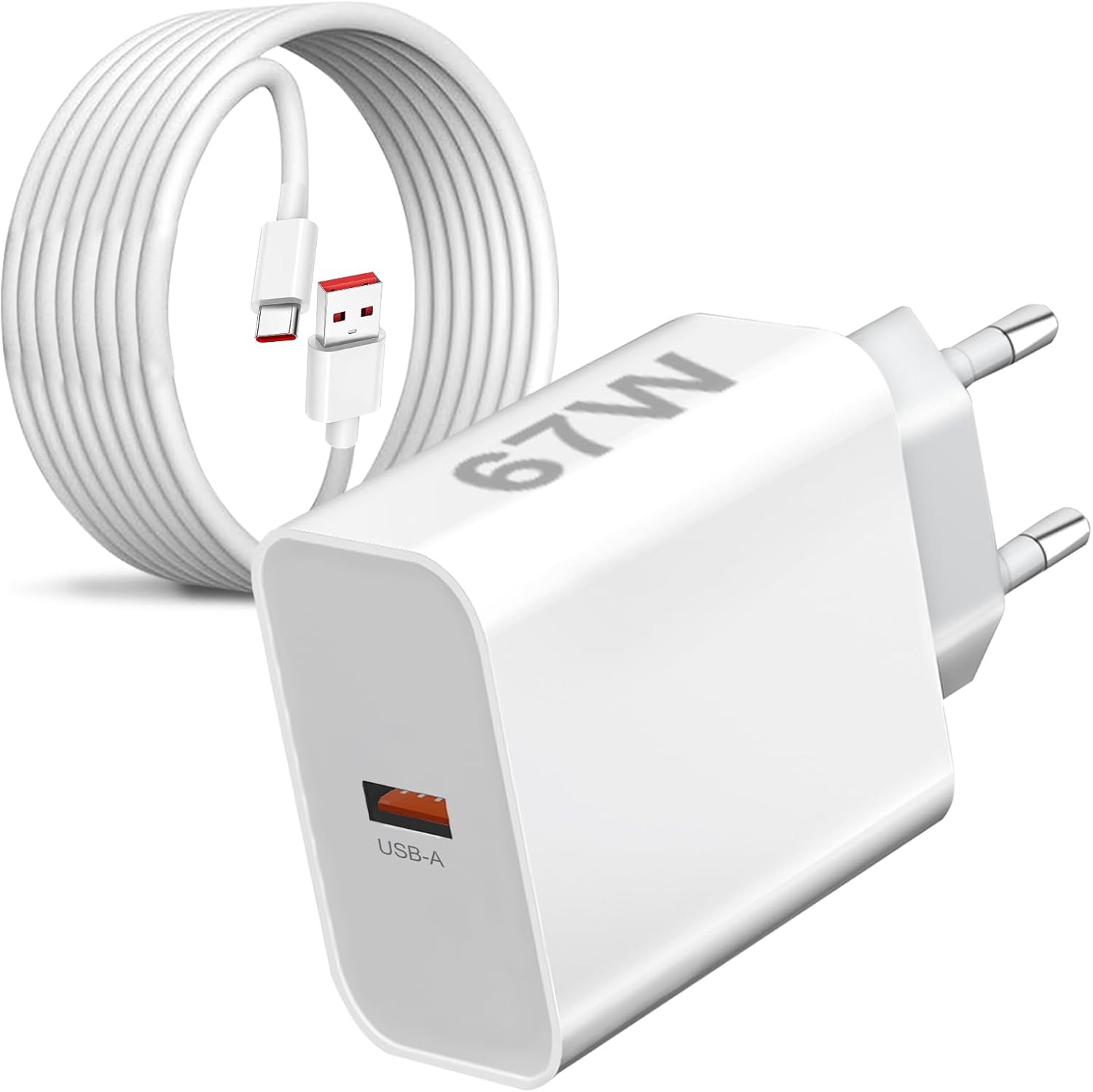 Caricatore Rapido 67W con Cavo per Xiaomi e Redmi - immagine 1