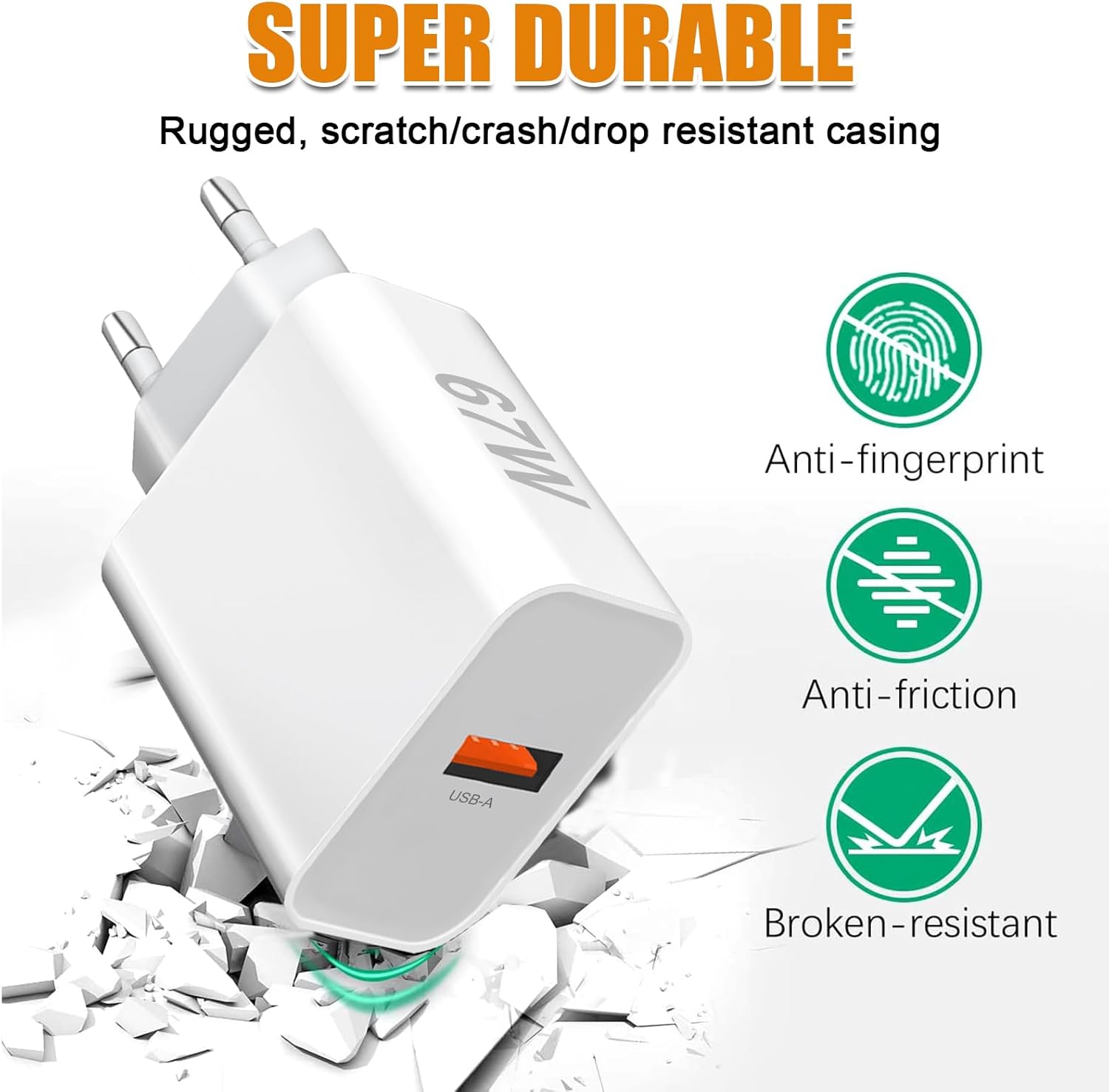 Caricatore Rapido 67W con Cavo per Xiaomi e Redmi - immagine 4