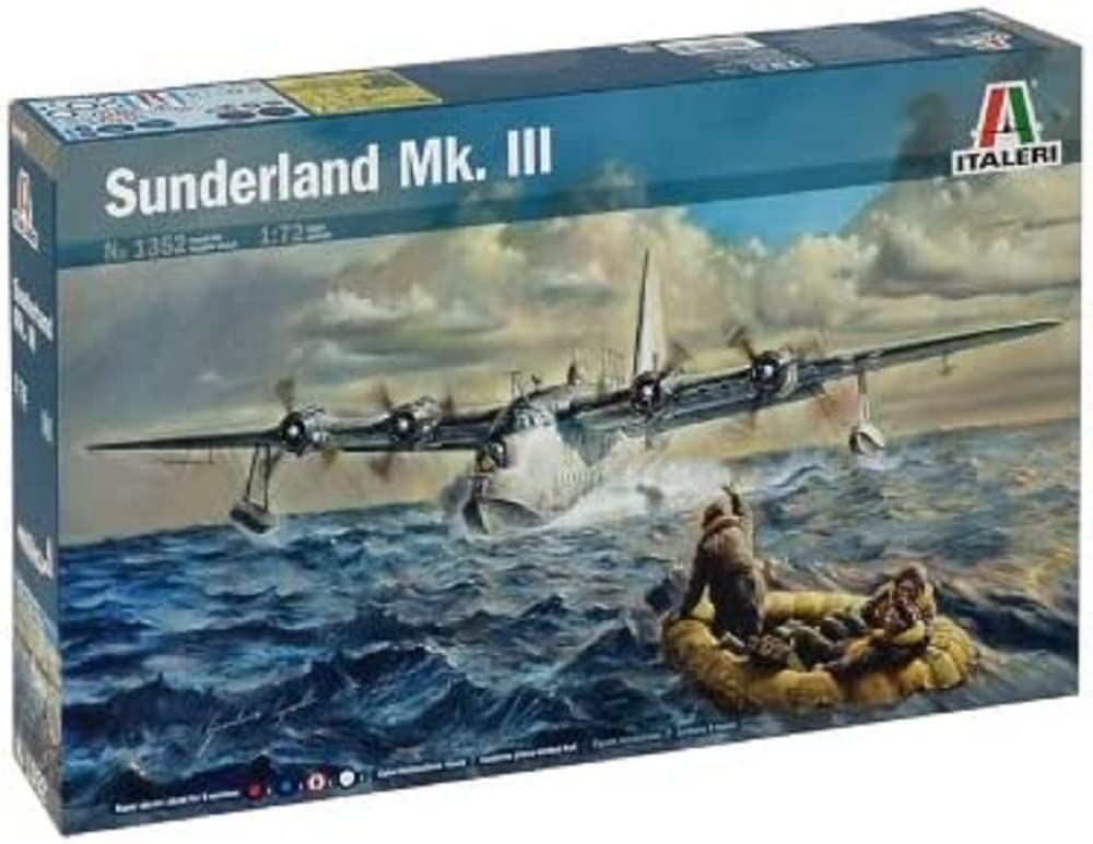 Italeri 1352 - Sunderland Mk.III Model Kit Scala 1:72