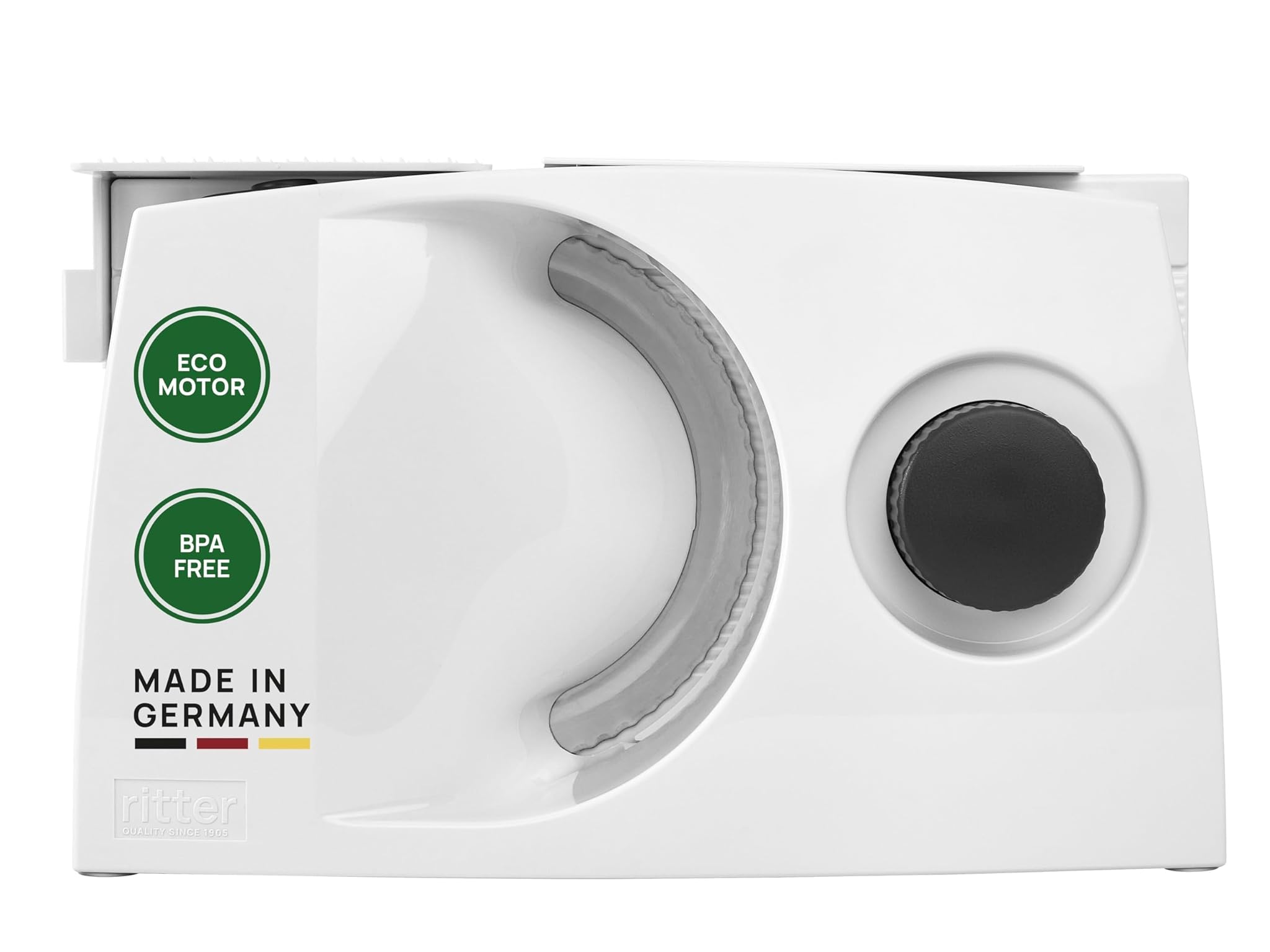 Ritter 501.000 Markant 01 Affettatrice Elettrica, Bianco