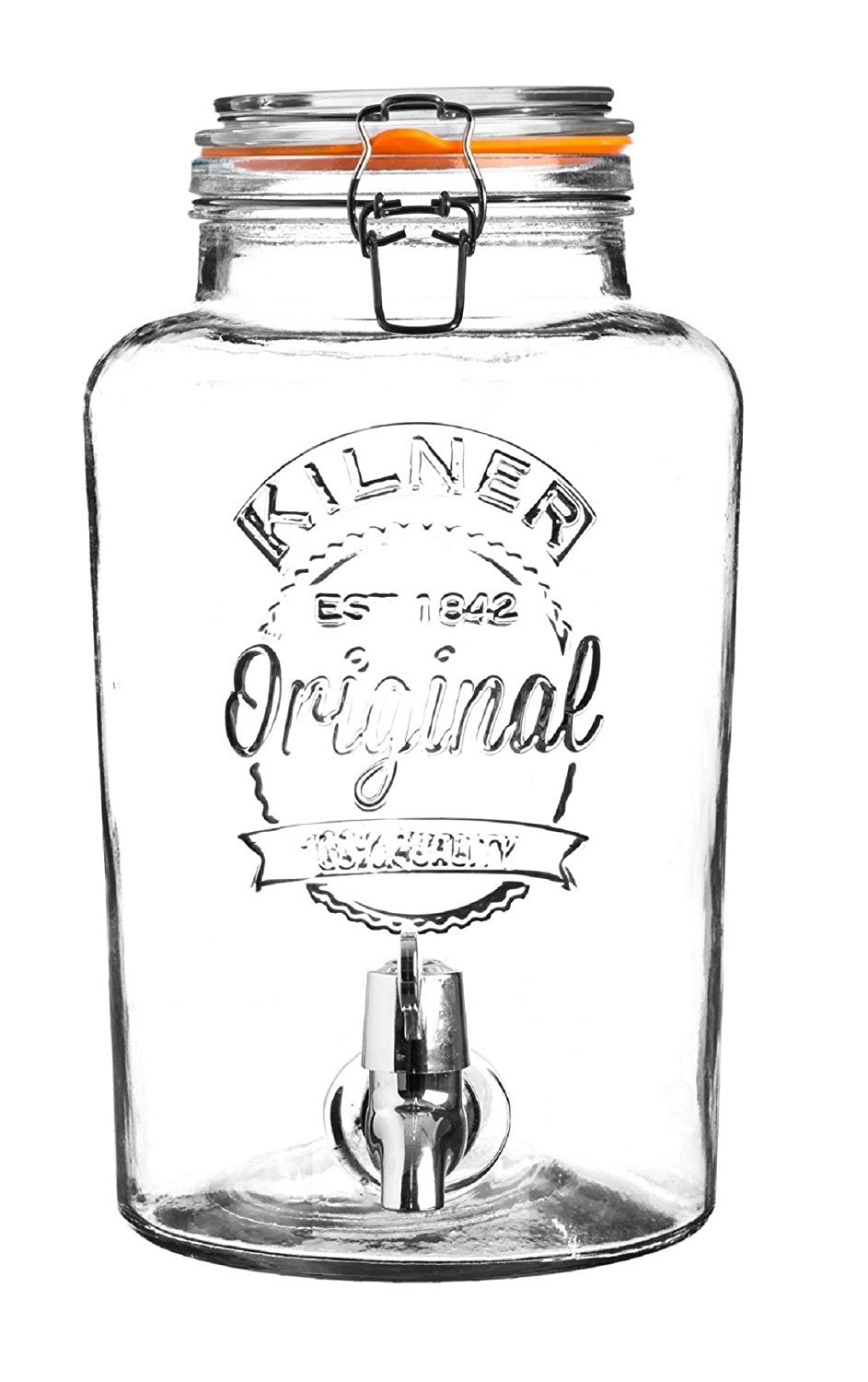 Kilner Garden Party Glass Water & Punch Drinks Dispenser (8 Litres)