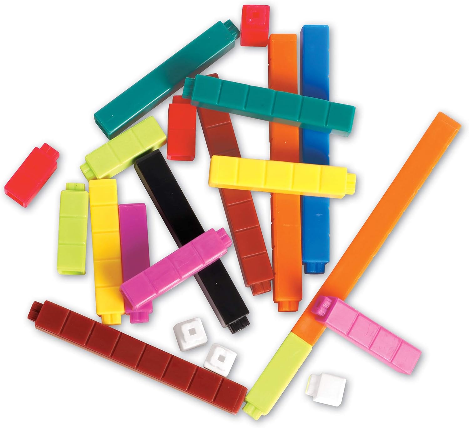 Learning Resources Cuisenaire Rods Plastic Connecting Classroom Set - immagine 2