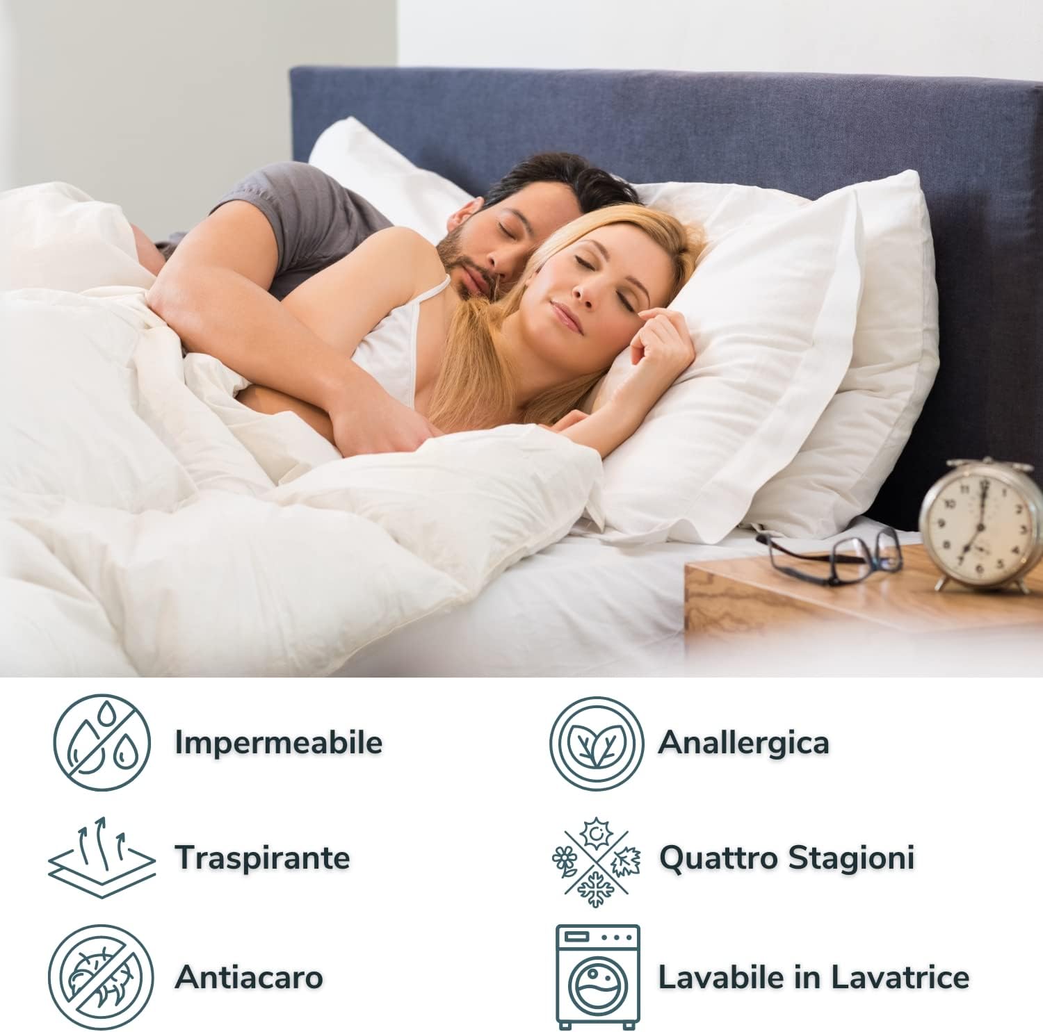 Babytools Traversa Impermeabile Matrimoniale 110x220 Cm - immagine 2