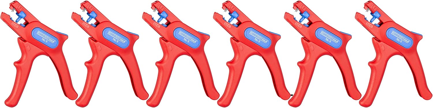 WEICON Pinza Spelafili No. 6 - Spelafili per cavi 0,2-6mm² fino a 1000 Volt