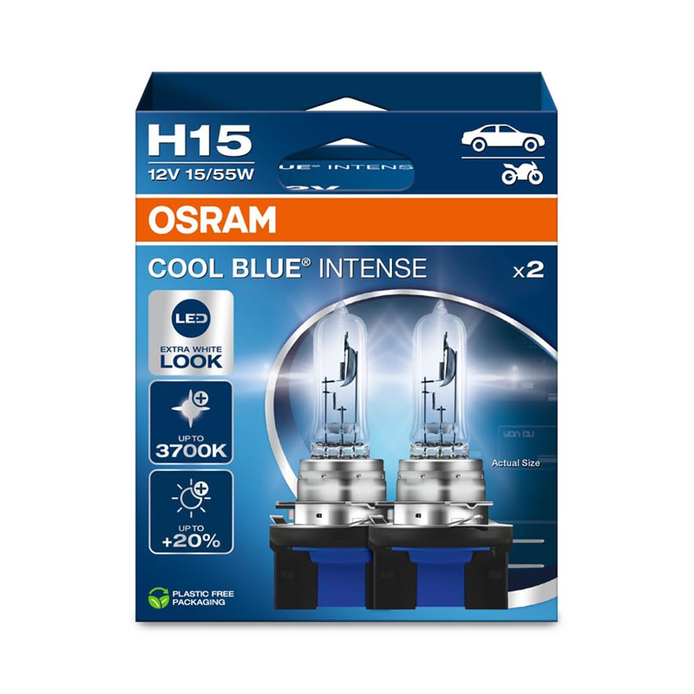 Osram COOL BLUE INTENSE H15 - Lampada Frontale