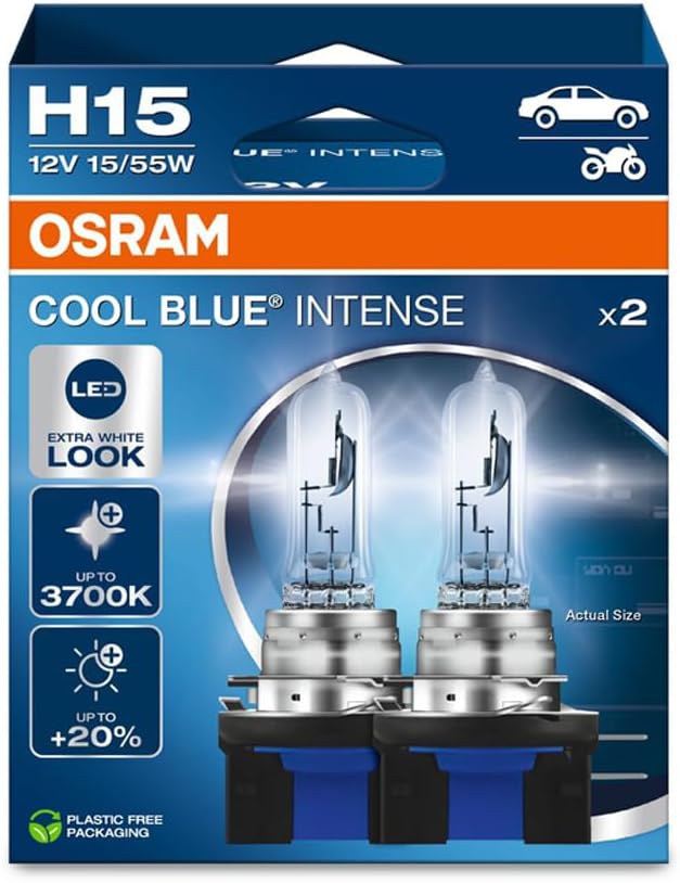 Osram COOL BLUE INTENSE H15 - Lampada Frontale - immagine 1