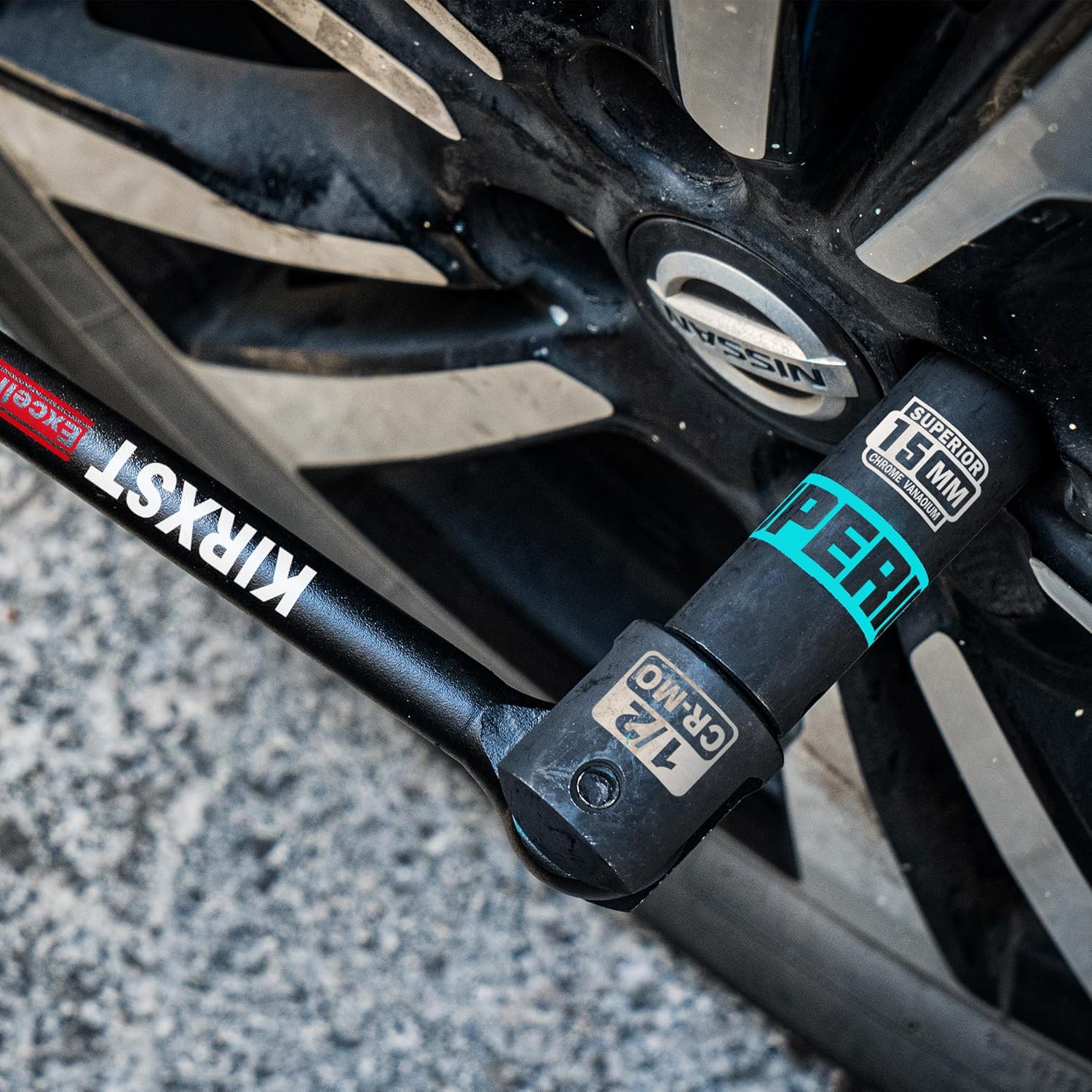 Kirxst Set Bussole a Impatto 1/2", 18 pezzi - immagine 5