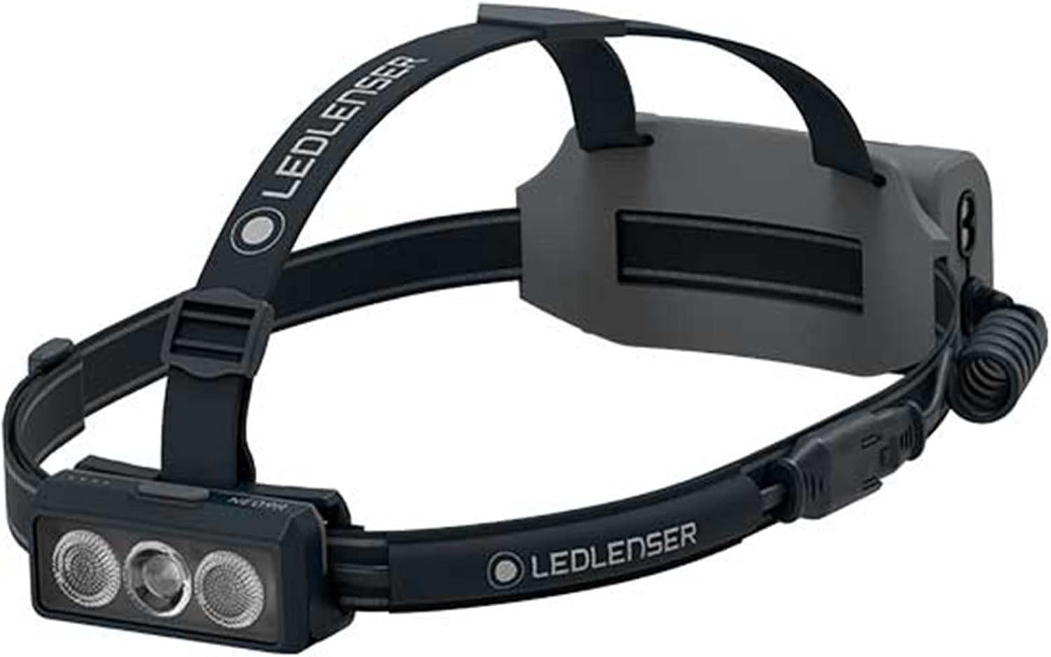 Ledlenser Pila Frontale Neo 9R, Schwarz-Grau - immagine 1