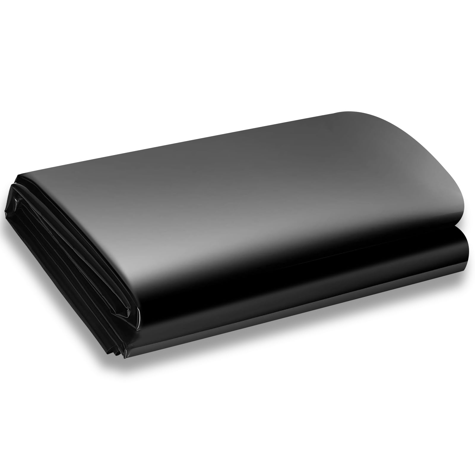 SDLDEER Pellicola per Laghetto 3x3m, Nera in HDPE