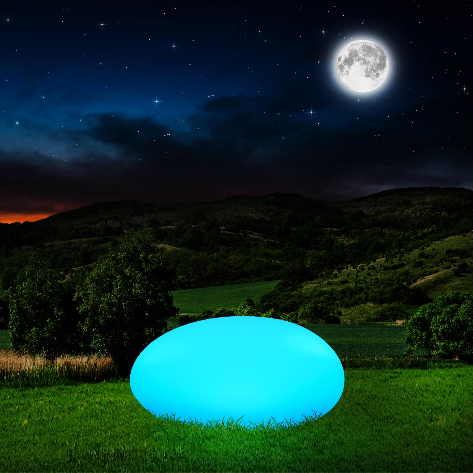 Drcowu Luci Solari per Sentieri con 16 Colori