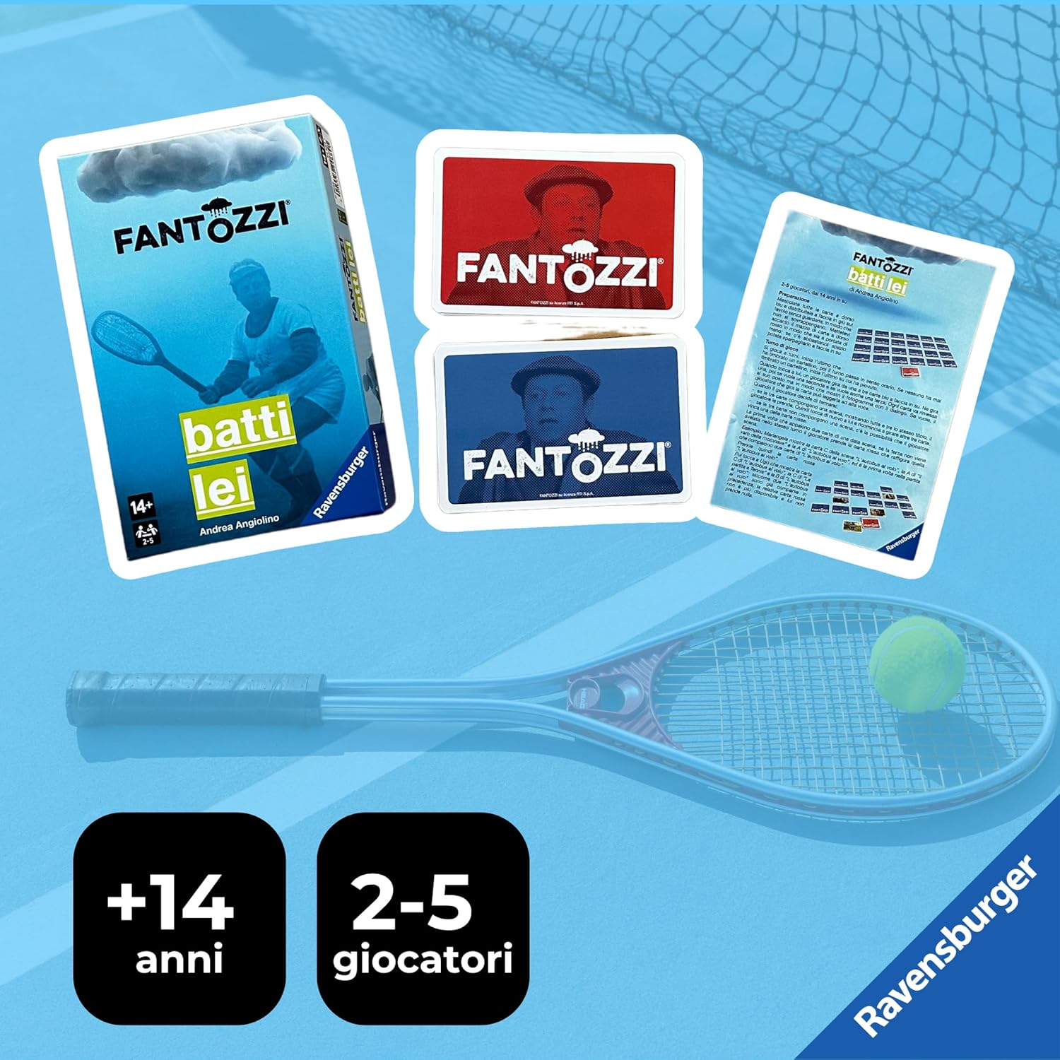 Ravensburger Fantozzi: Batti Lei Boomer Gioco di Carte - immagine 2