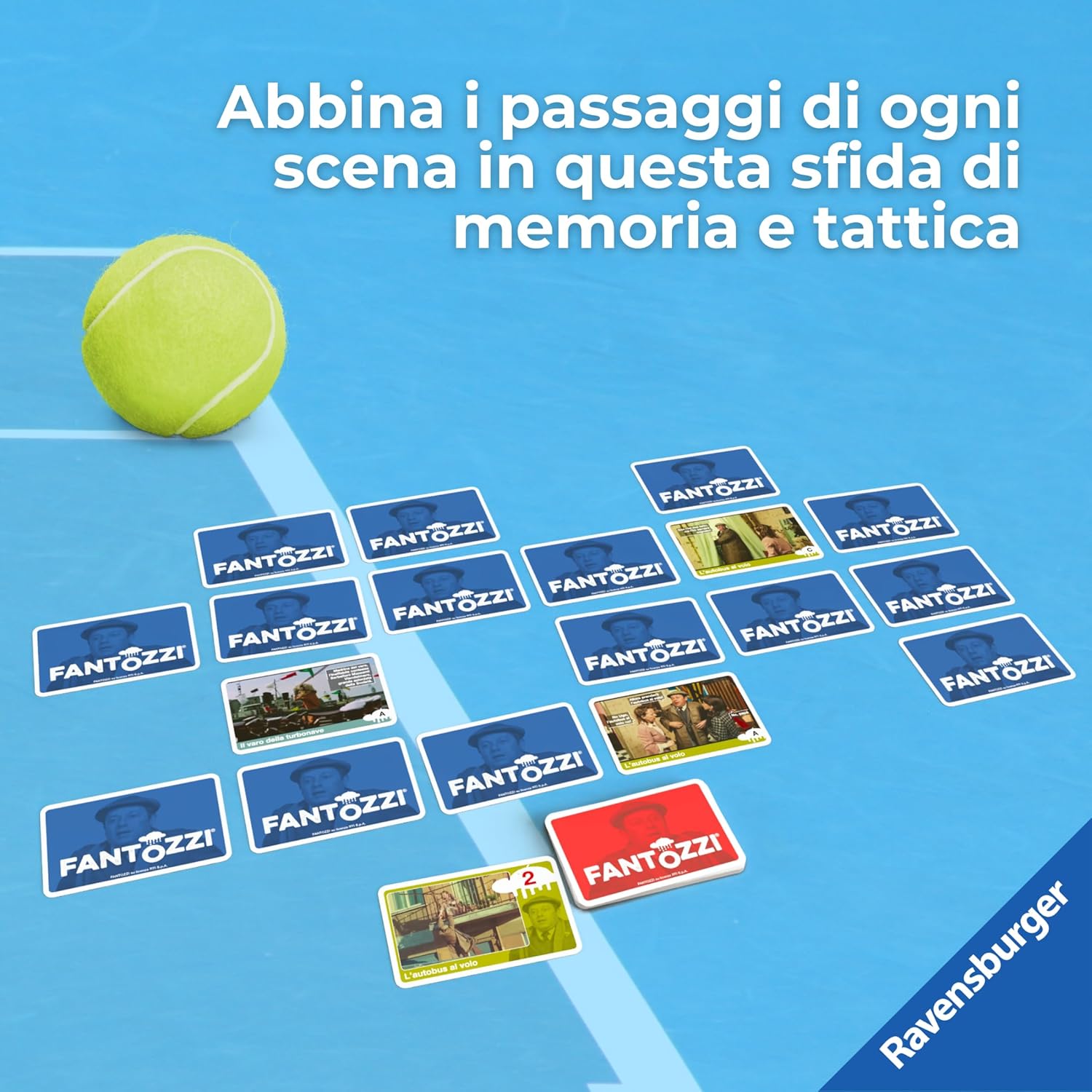 Ravensburger Fantozzi: Batti Lei Boomer Gioco di Carte - immagine 5