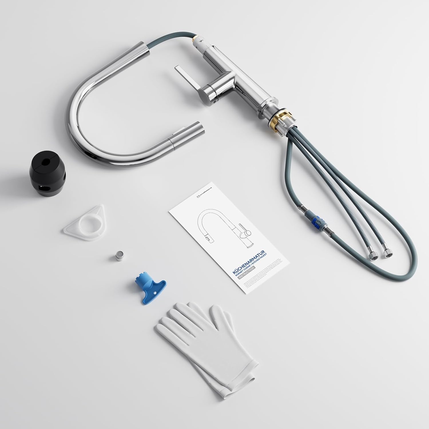 Cecipa Rubinetto Cucina Alta Pressione Cromato - immagine 7