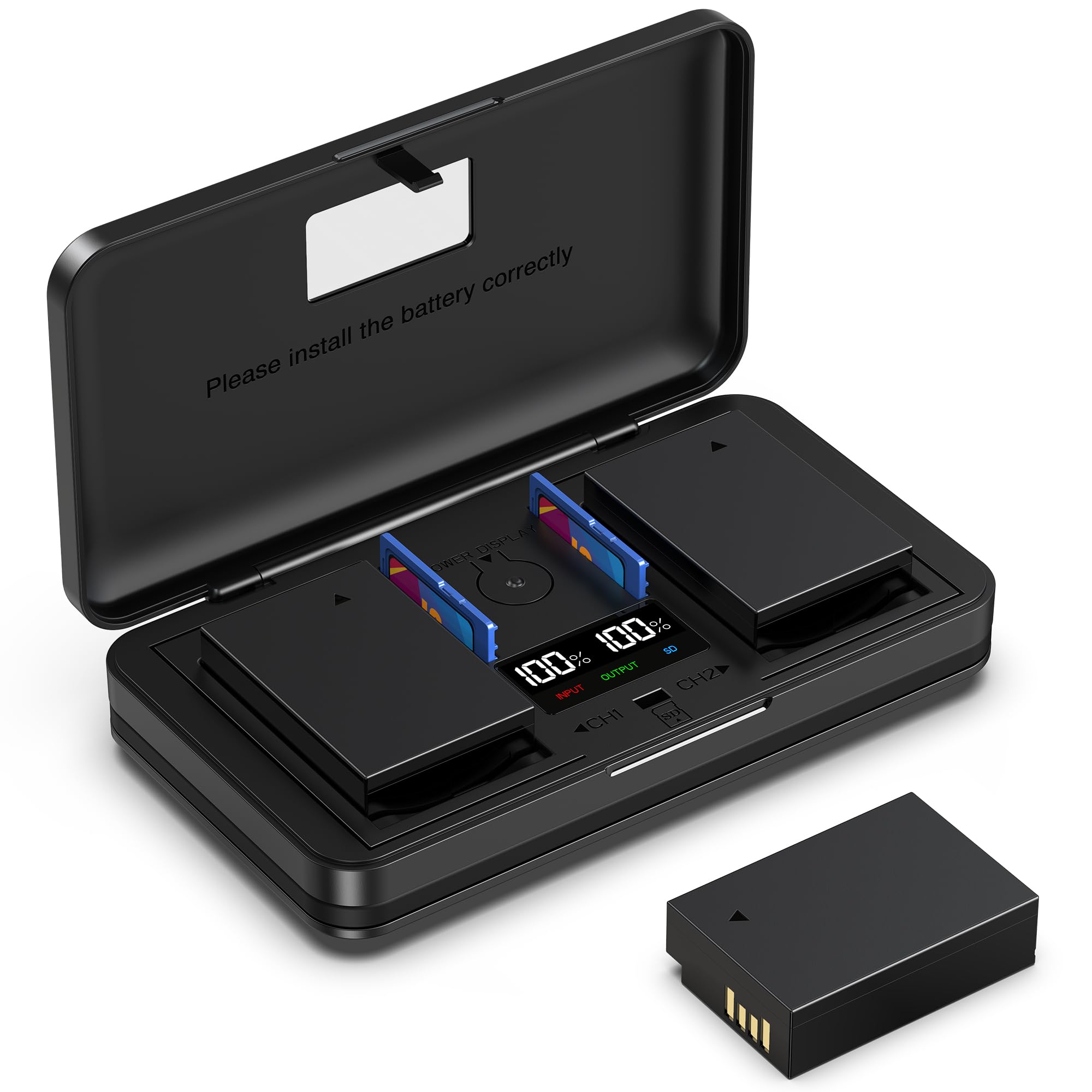 Set Caricabatterie LP-E17 (1200mA) con 2 Batterie