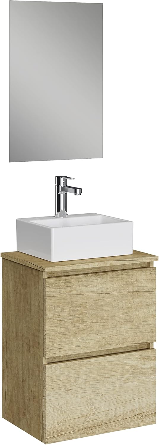 Baikal Mobile da Bagno Onyx Sospeso con Lavabo