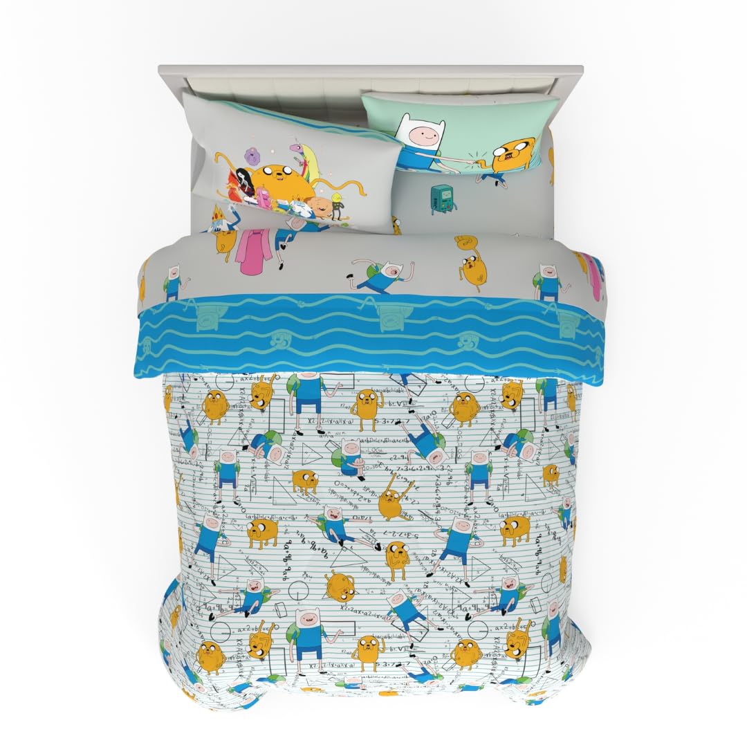 Franco, Finn and Jake, Adventure Time - Set Copripiumino 7 Pezzi