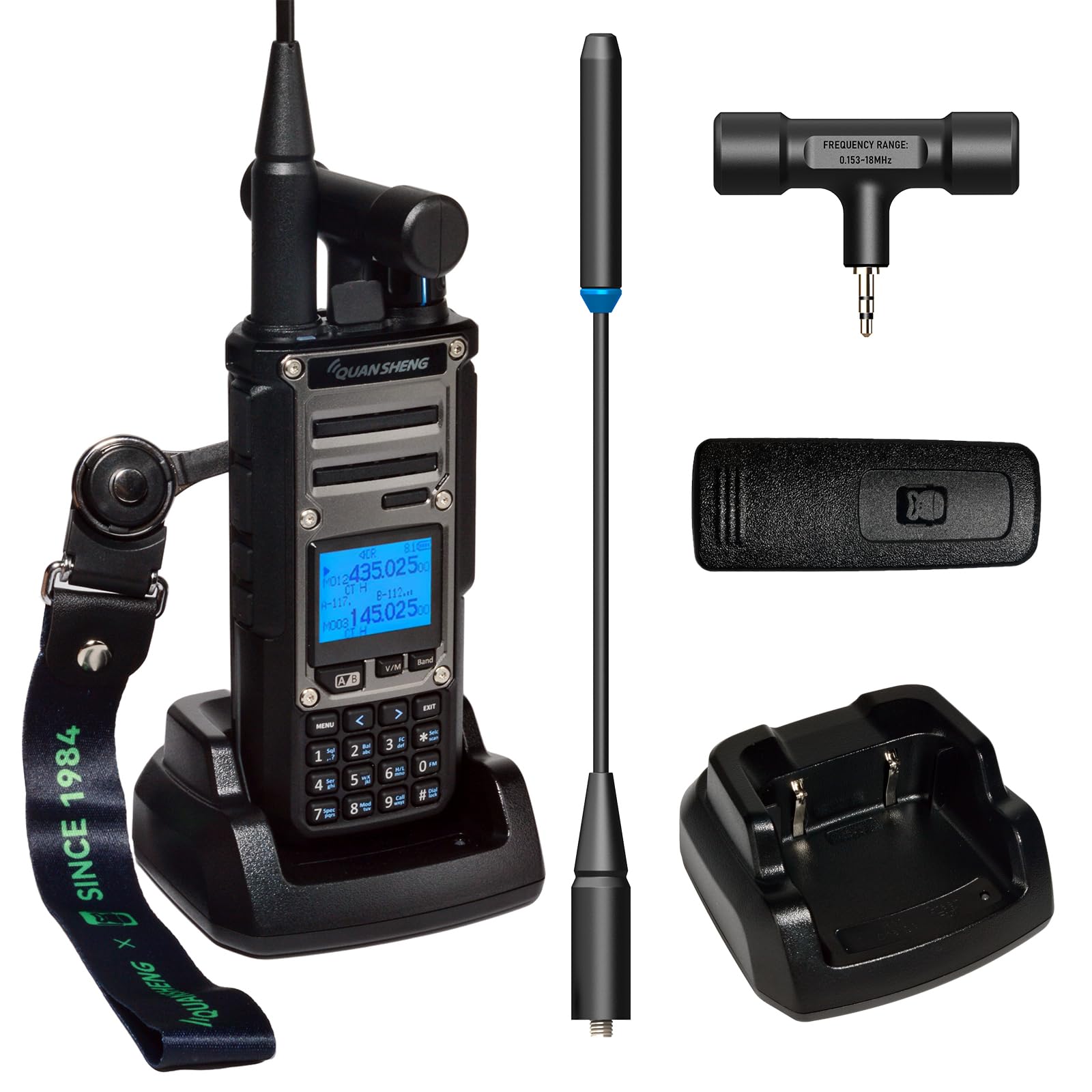 QUANSHENG TK-11 (8) Walkie Talkie 10W VHF/UHF