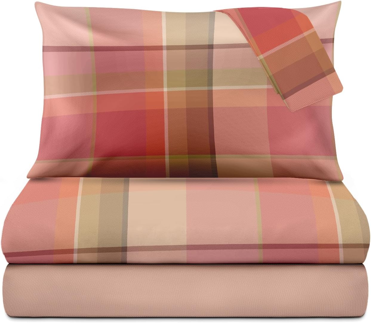 Le Vie Del Cotone - Parure Copripiumino Singolo Mr Tartan - immagine 1