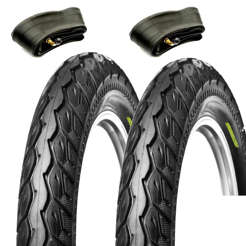2 Copertoni 18 x 2.50 + Camere d'Aria per Bici Elettriche