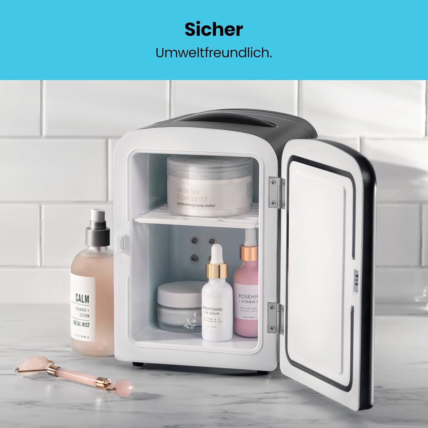 Chefman Mini Frigo Portatile 4 Litri, Nero - immagine 6