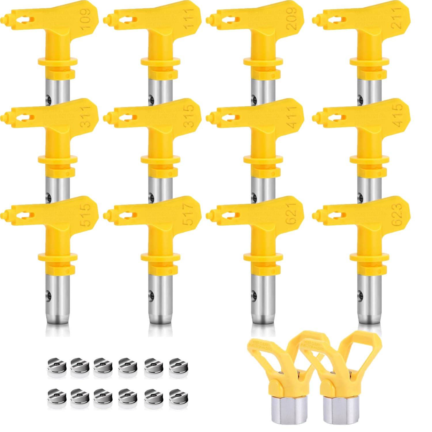 Hanured® 12 Punte a Spruzzo per Verniciatura Airless