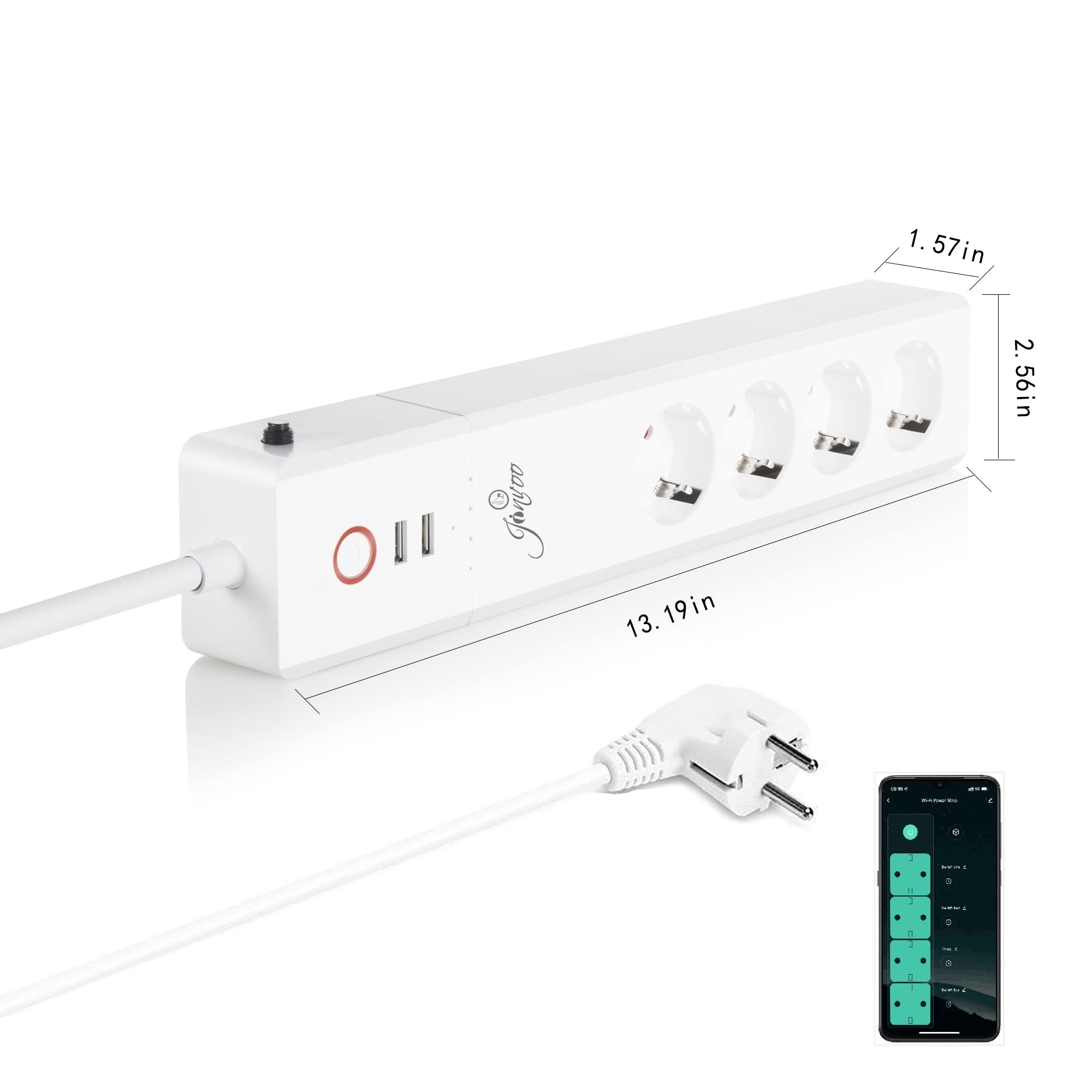 Useelink Zigbee Ciabatta Protezione Sovratensione