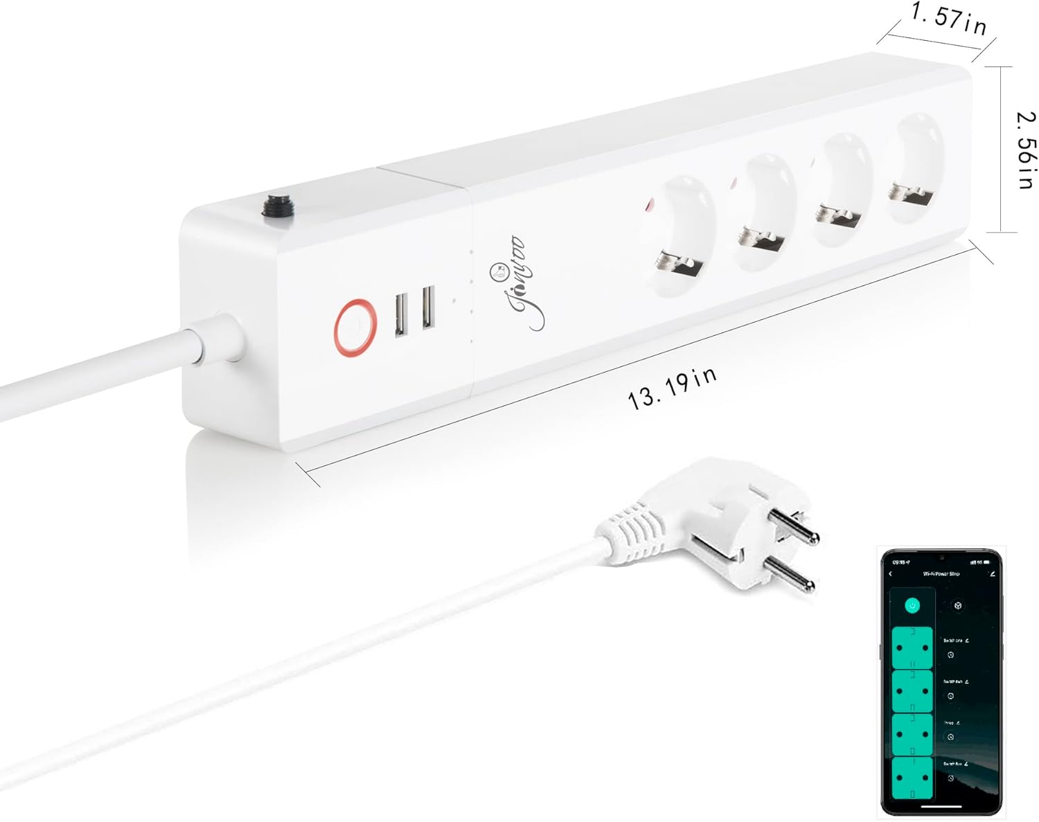 Useelink Zigbee Ciabatta Protezione Sovratensione - immagine 1