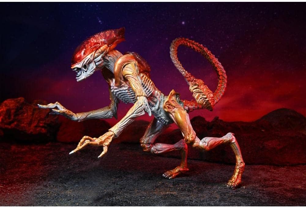 neca - Aliens Kenner Tribute Ult Panther Alien 7 Action Figure - immagine 2