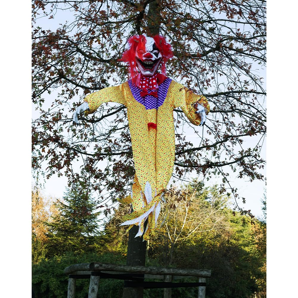 Boland- Halloween Decorazione appesa Giant Clown, Multicolore, 350 cm, 73226