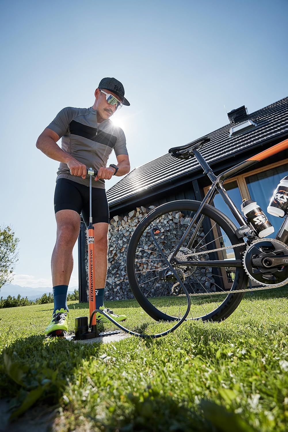 SKS, Pompa per Bicicletta, con compressore per Bici da Corsa - immagine 5