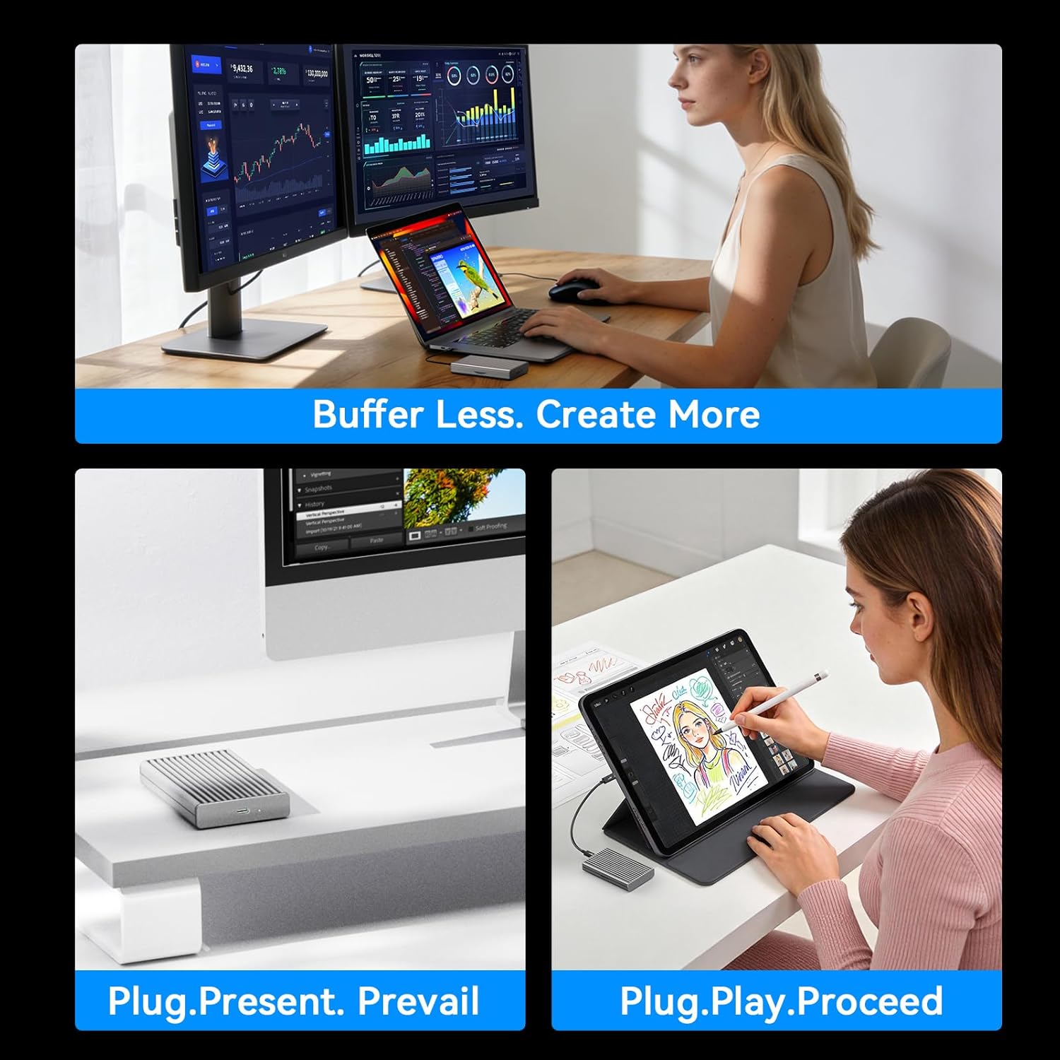 Anyoyo Enclosure SSD M.2 NVMe 40 Gbps - immagine 5