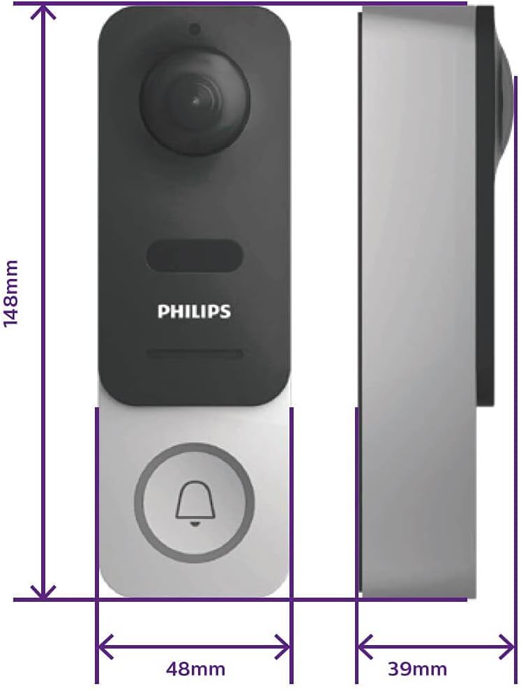 PHILIPS WelcomeEye LINK - Videocitofono Wireless - immagine 3