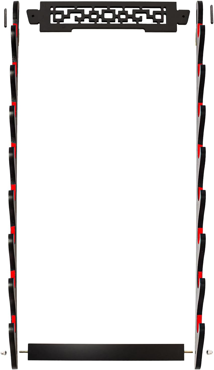 Supporto da Parete per Spada Samurai, 8 Livelli - immagine 4