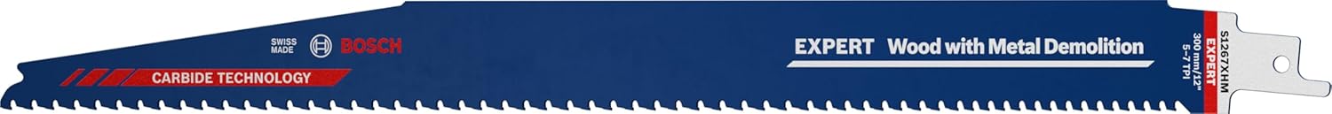 Bosch - 10 Lame Sega Universale Expert Wood with Metal Demolition