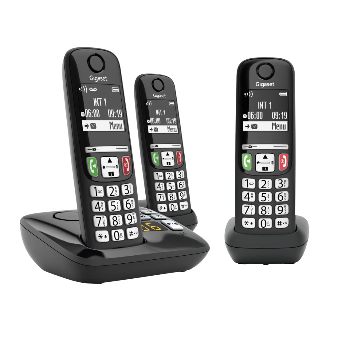 Gigaset A735A Trio - Telefono Cordless con Segreteria