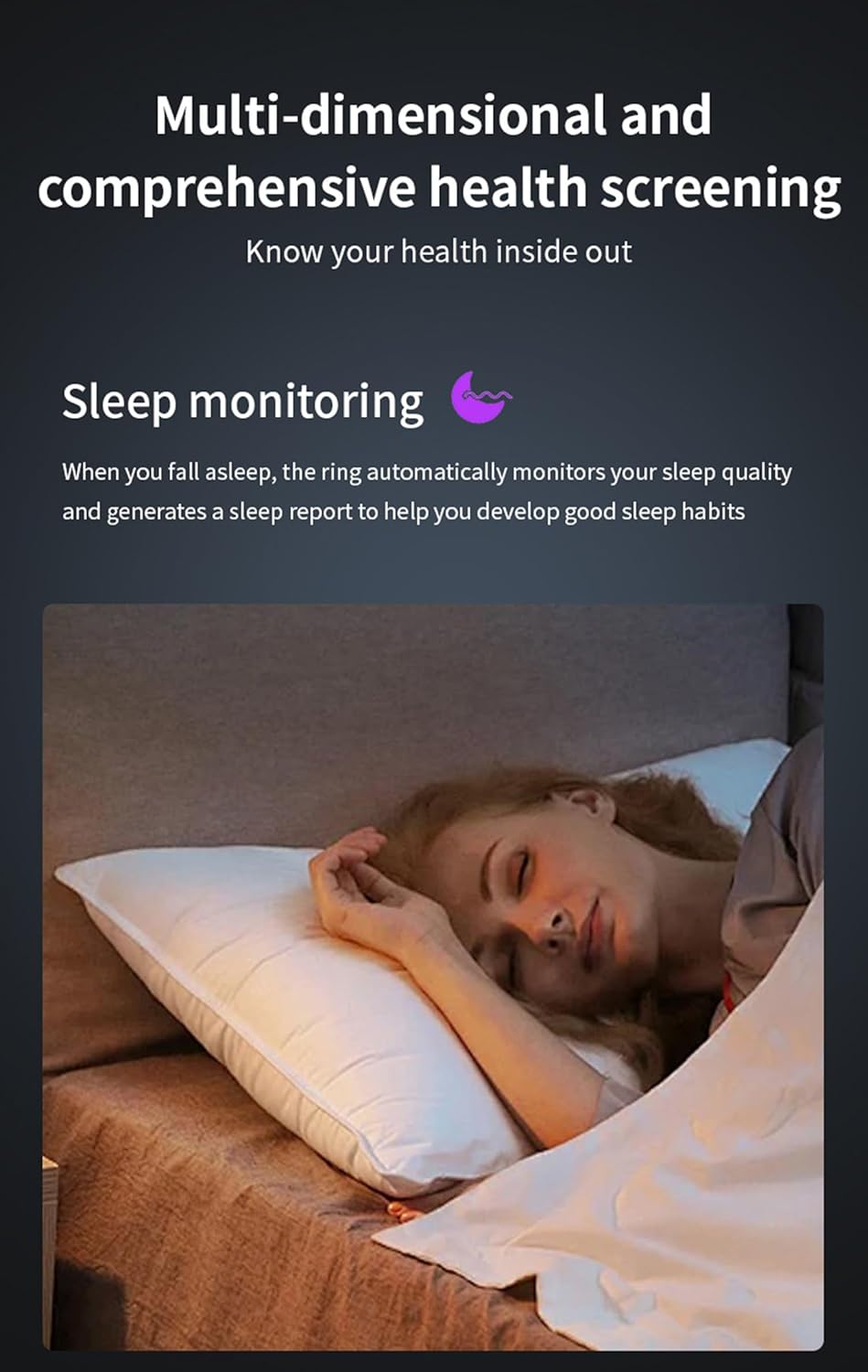 Smart Ring IP68 per Uomo e Donna - immagine 3