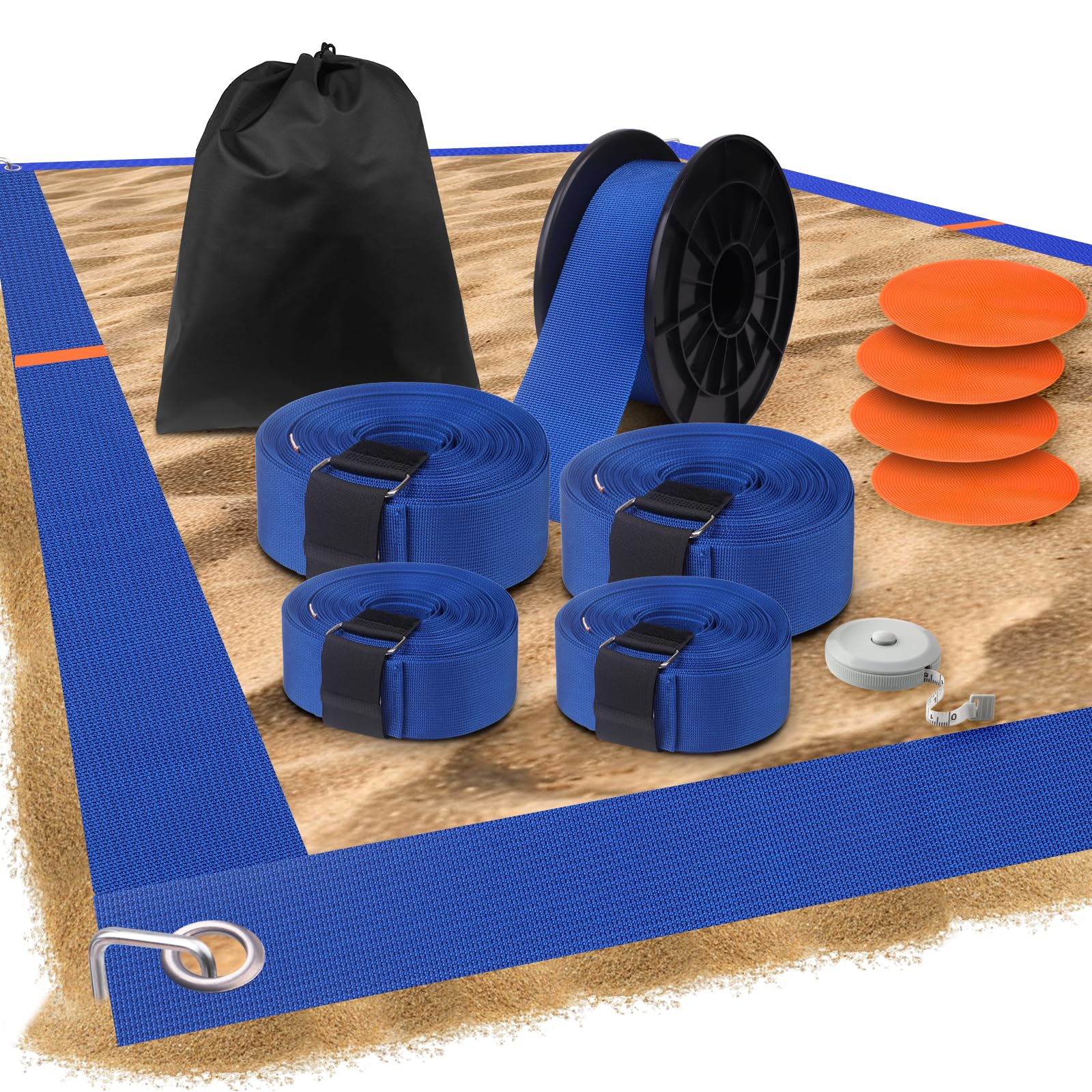 Linea di Campo Beach Volley 16m x 8m Ufficiale