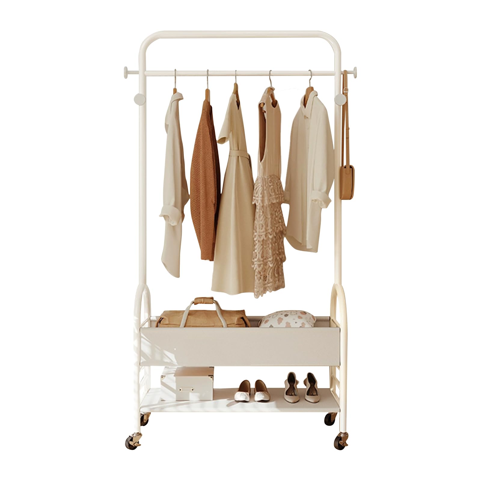 Ergocar Appendiabiti in Metallo con Paniere e Scarpette