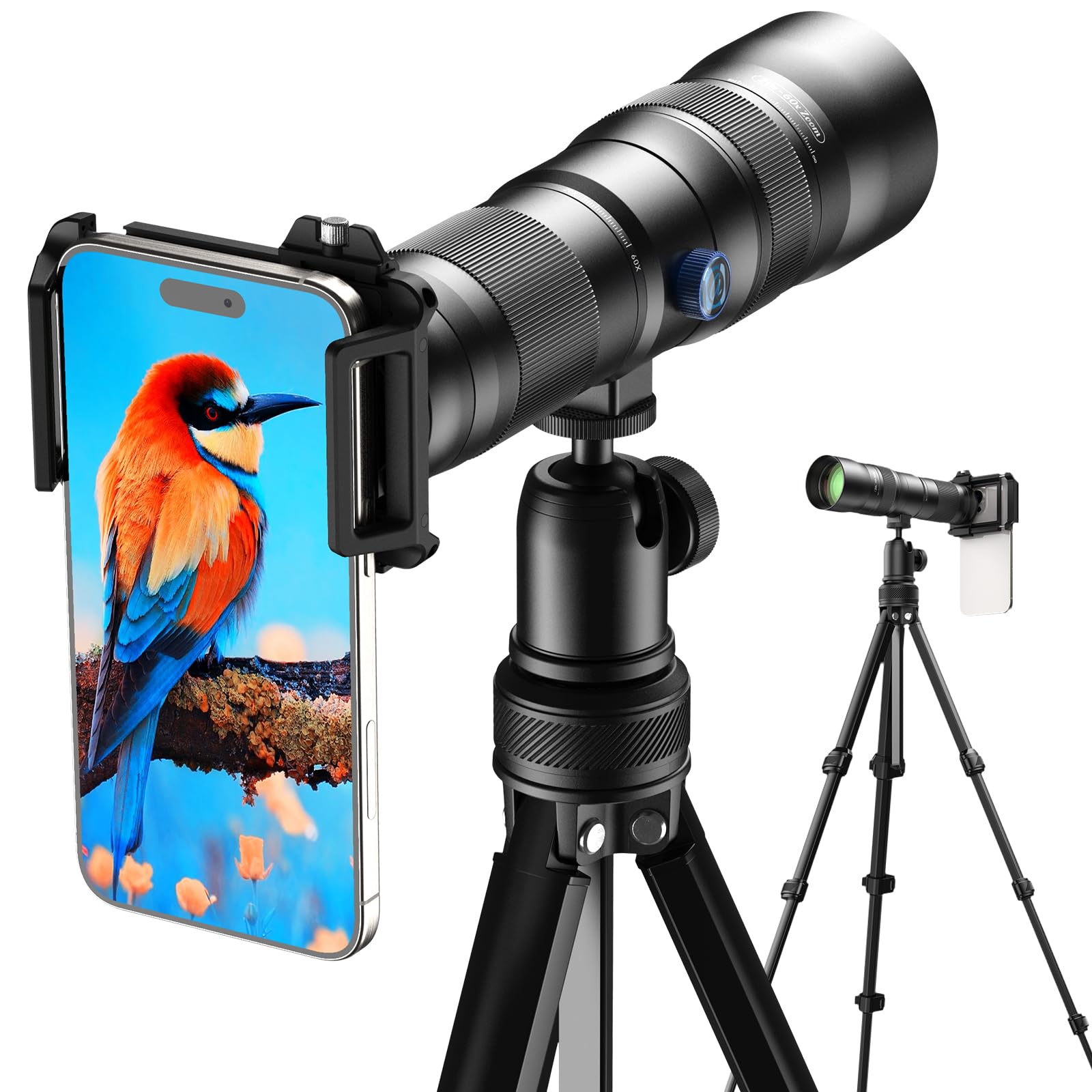 APEXEL 20-60X Long Zoom Lens per Smartphone