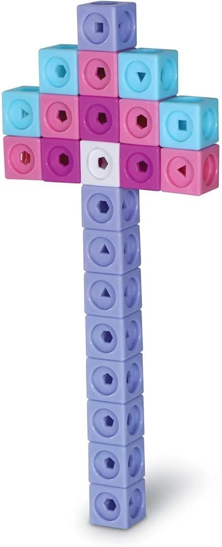 Learning Resources Set Attività Matematica Cubi Mathlink - immagine 3