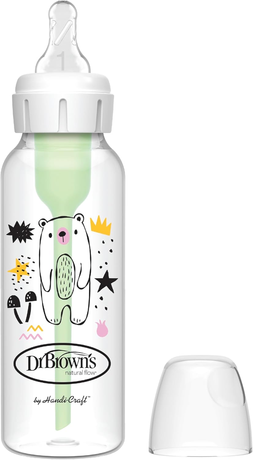 Dr. Brown's Options - Biberon Standard 250ml, Rosa - immagine 1