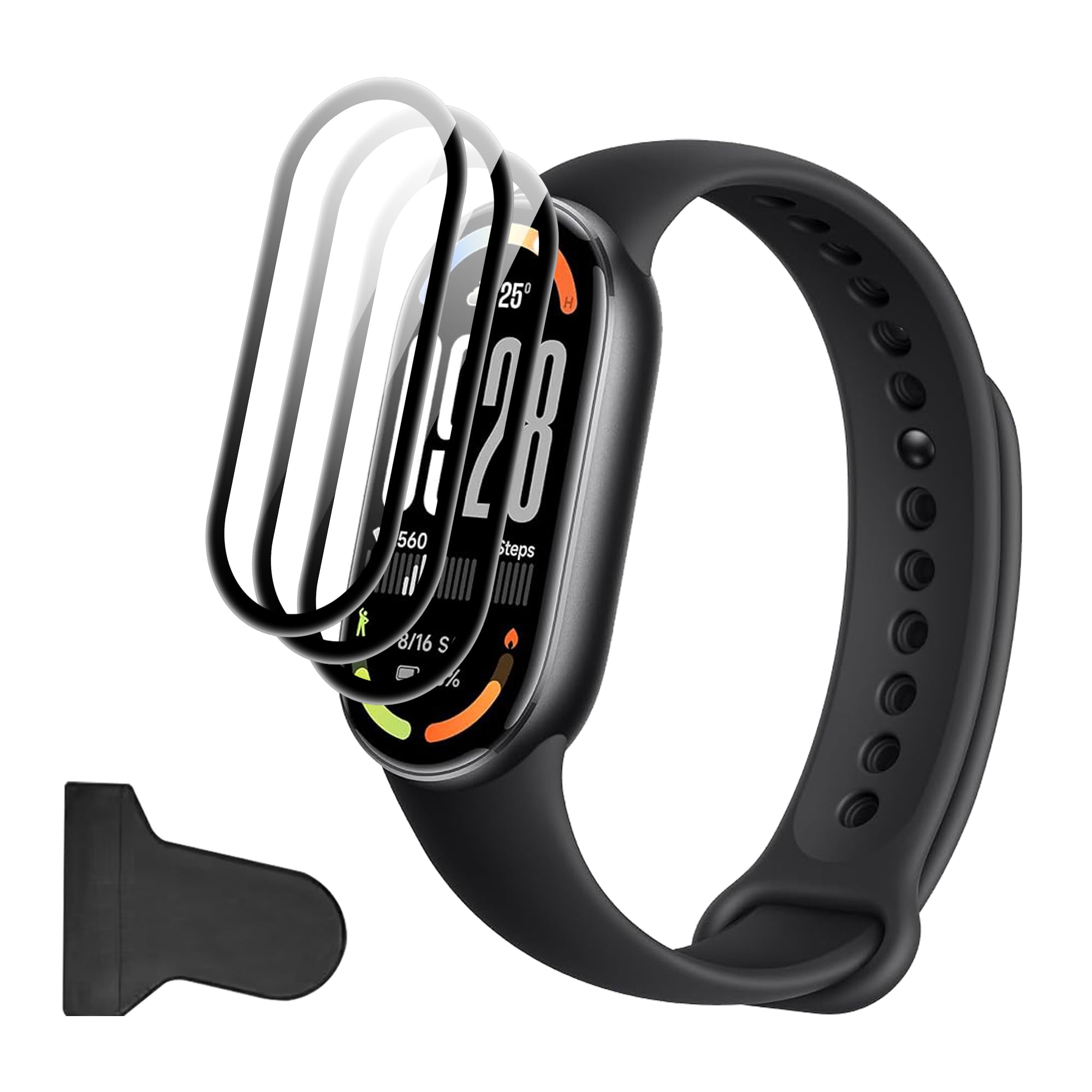 Rojeuinn Pellicola Protettiva 3 Pezzi per Xiaomi Smart Band 10