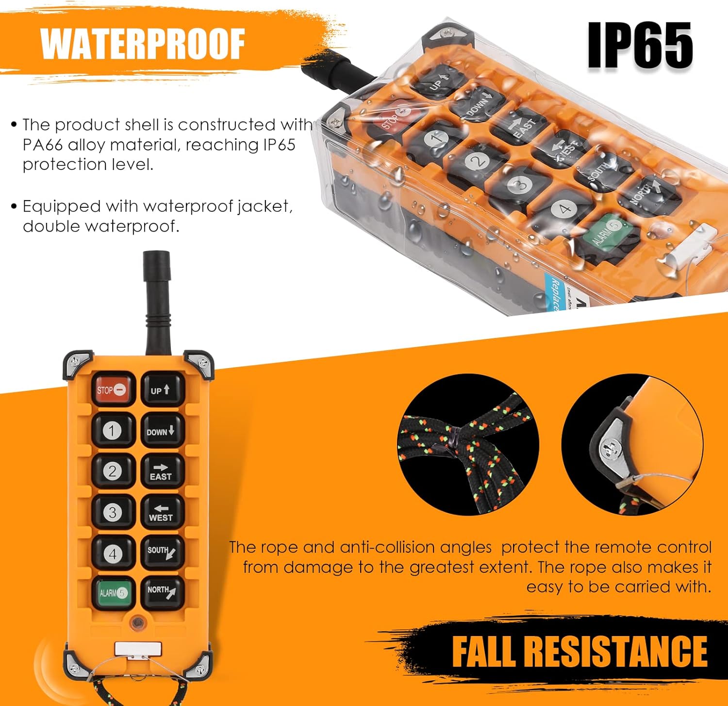 NEWTRY Controllo Telecomando Wireless per Gru 24V - immagine 5