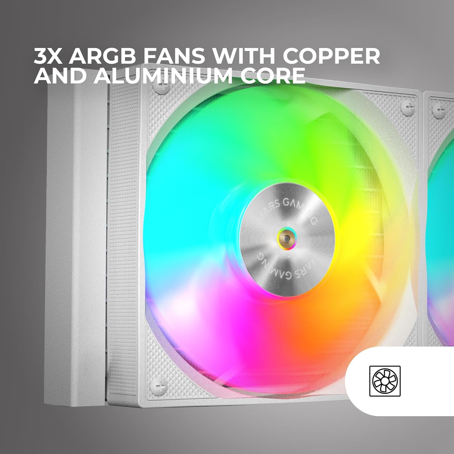 MARSGAMING ML-VISION360 - Raffreddamento a Liquido AIO, Bianco - immagine 4