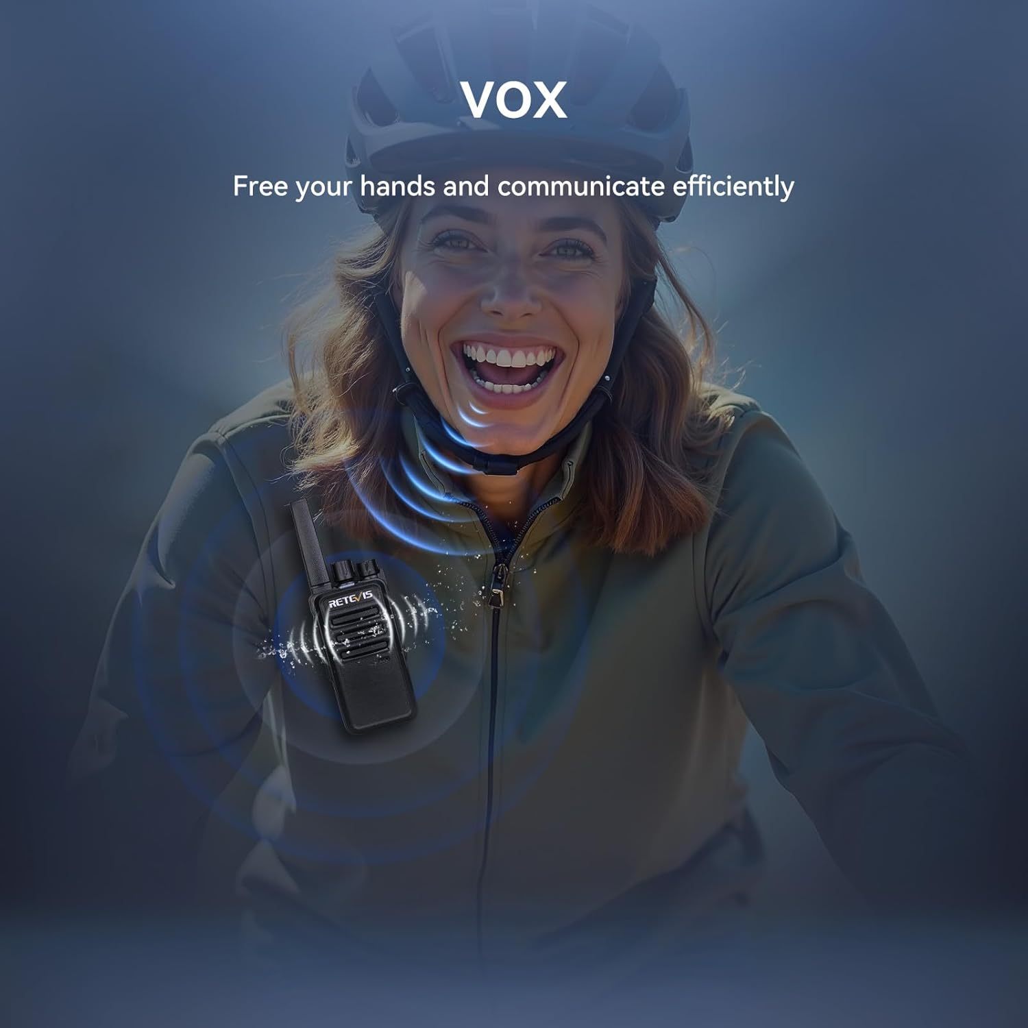 Retevis RT668 Walkie Talkie Professionali PMR446, Nero (2 Pezzi) - immagine 4