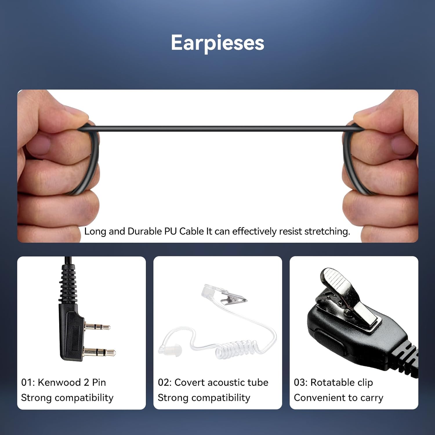 Retevis RT668 Walkie Talkie Professionali PMR446, Nero (2 Pezzi) - immagine 8