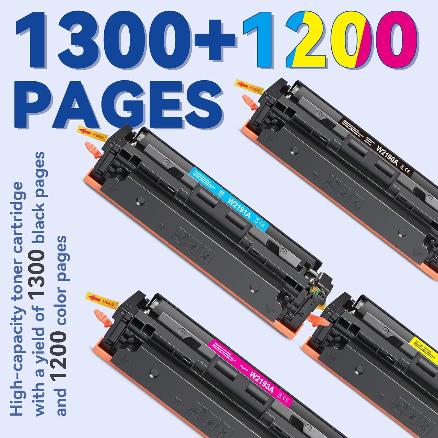 Lemero 219A Toner con Chip Compatibile HP (4 Pack) - immagine 4