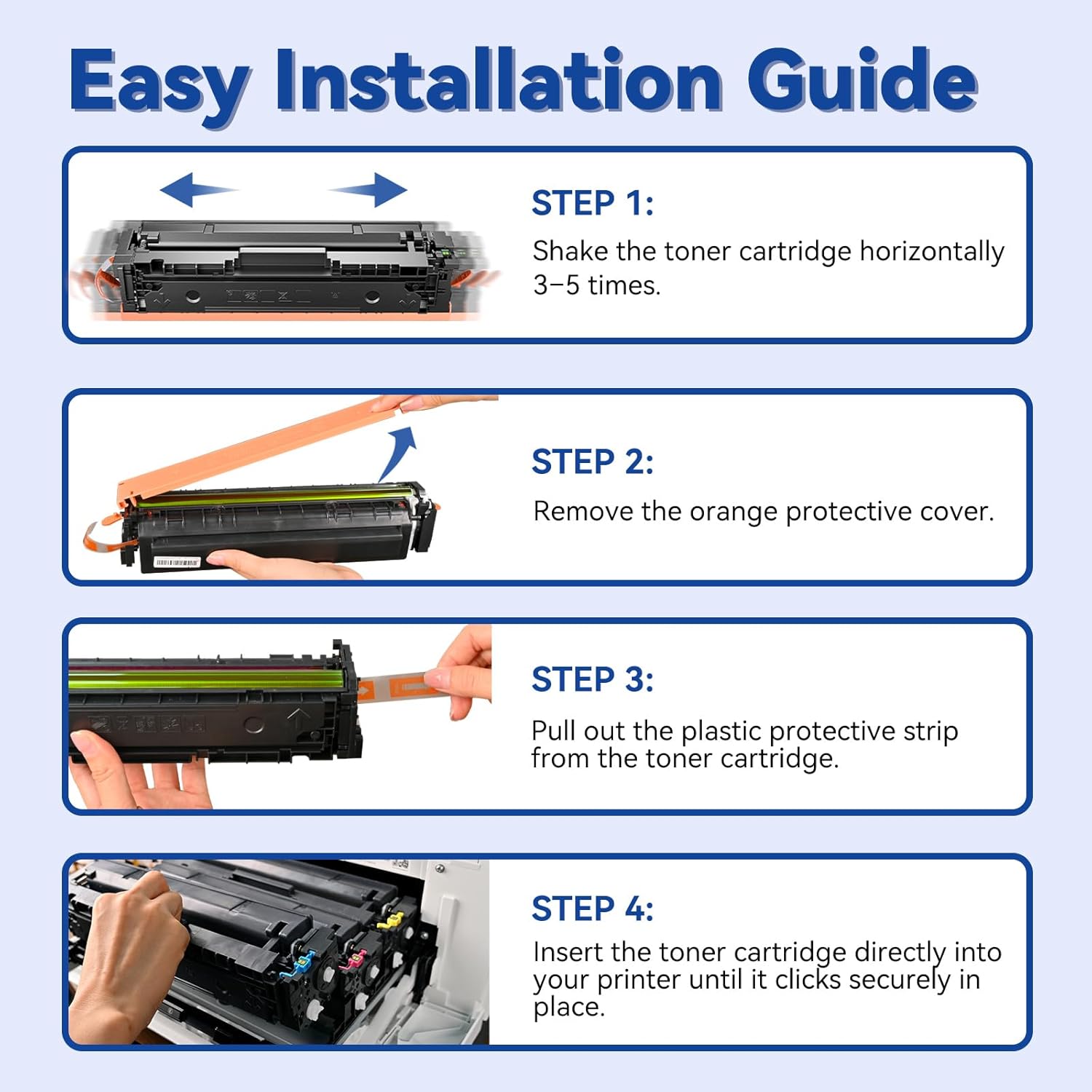 Lemero 219A Toner con Chip Compatibile HP (4 Pack) - immagine 5